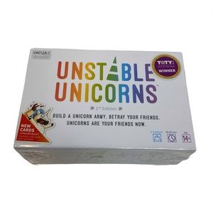 NWT Unstable Unicorns 2nd Edition Base Game New